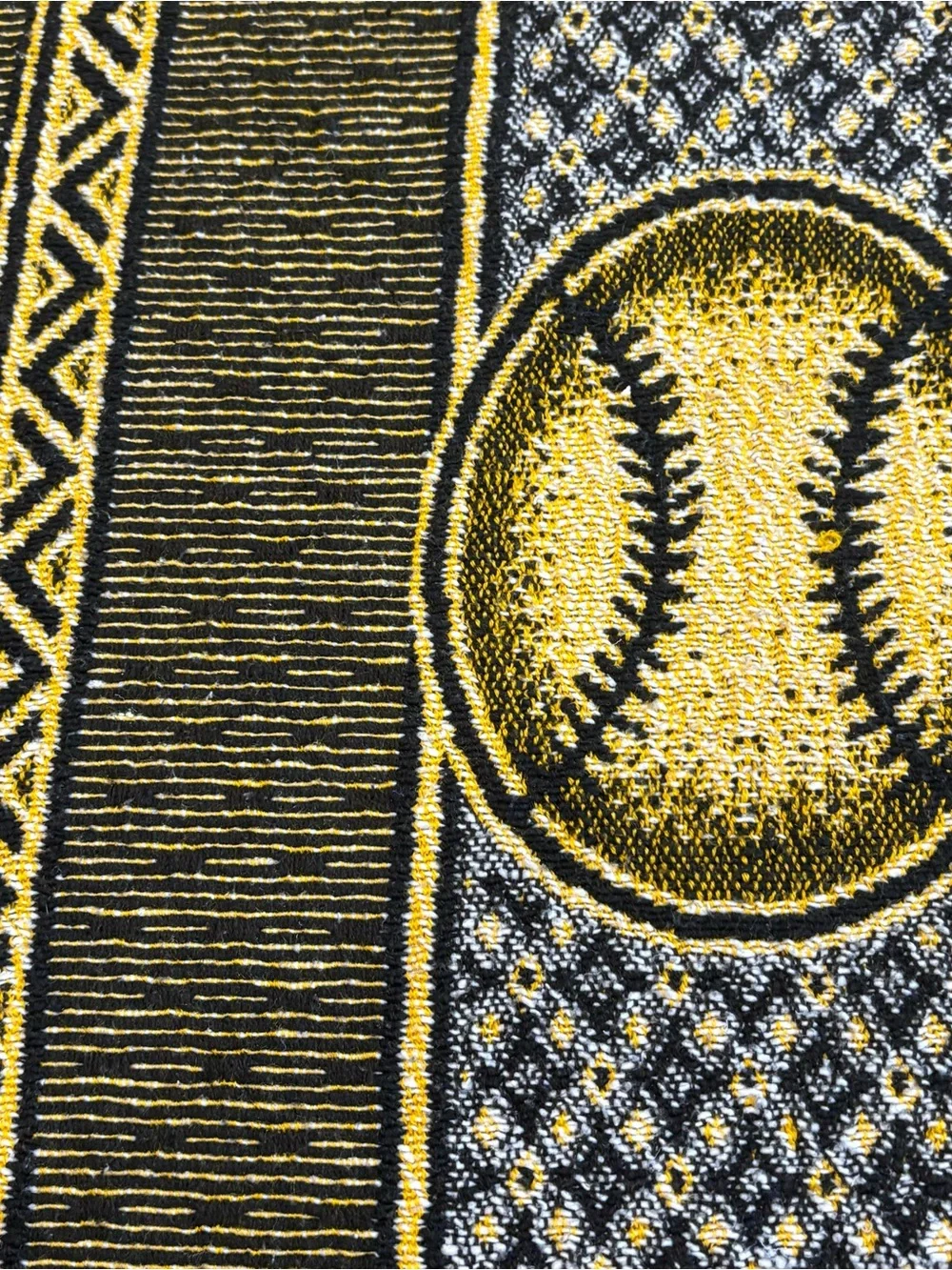 Vintage San Diego Padres Woven Blanket 88x70 Large Tapestry Wall Hanging MLB